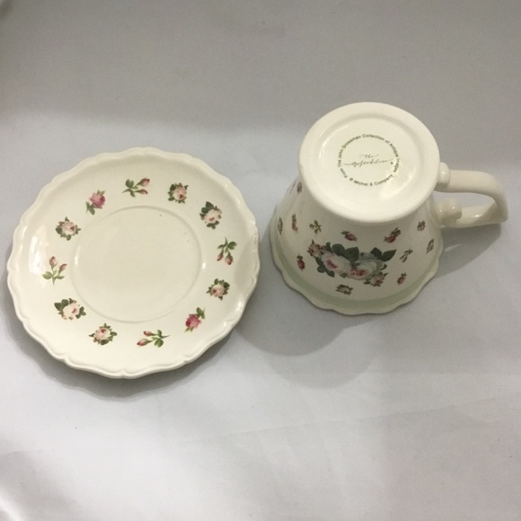Floral tea cup and saucer by Michel and company - Picture 5 of 10